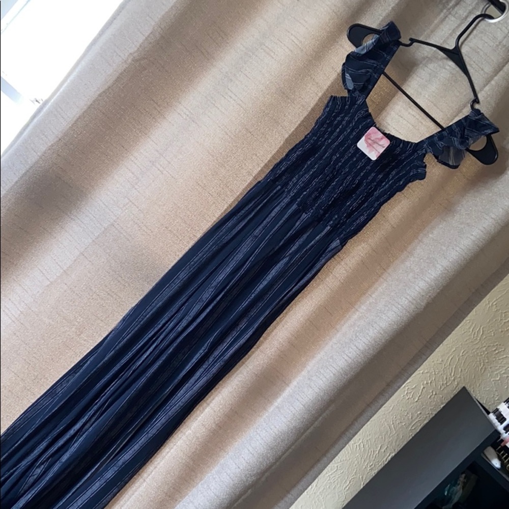 Infinite Love Smocked Jumpsuit
